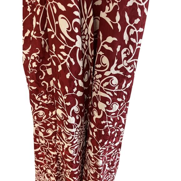 The Kooples Paris Womens 2 SILK Long Dress V Neck Flutter Sleeve Old Money Boho - Picture 10 of 10